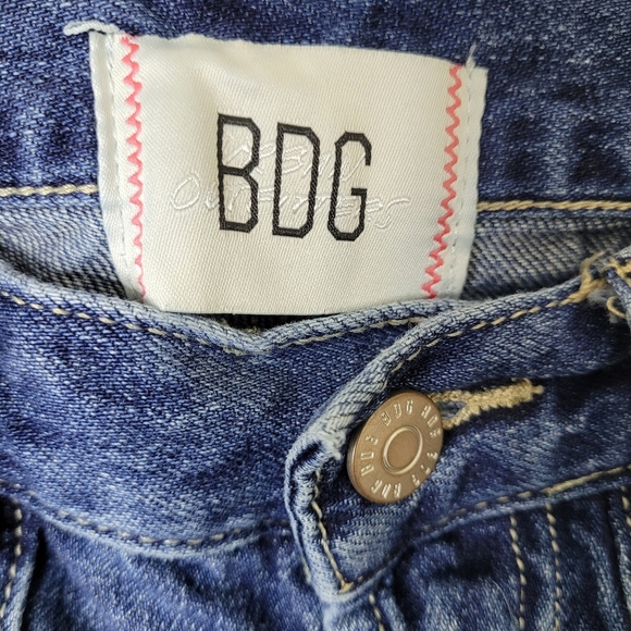 BDG High Rise Baggy Cargo Jeans High Rise Urban Outfitters Size 27 - Picture 6 of 9